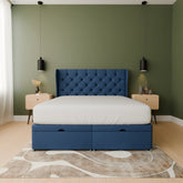 Praia Wingback Ottoman Bed Frame