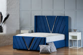 Cidra Wingback bed frame