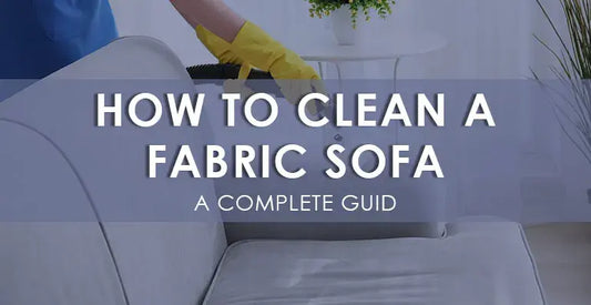 how to clean a fabric sofa