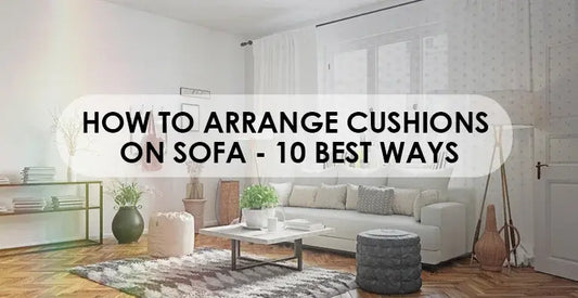 How to arrange cushions on sofa