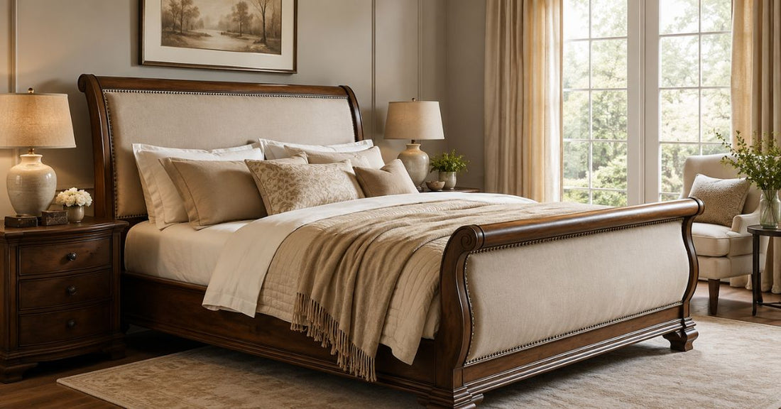 What Is a Sleigh Bed Frame and Why Is It a Popular Bedroom Choice?
