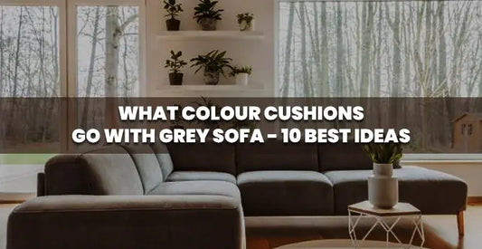 what colour cushions go with grey sofa