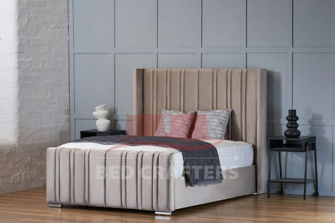 Oklahome Wingback Bed Frame