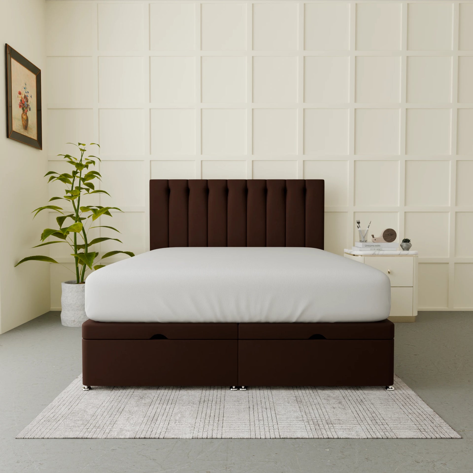 Abu Dhabi Ottoman Bed Frame