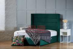 Brownsville Wingback Bed Frame