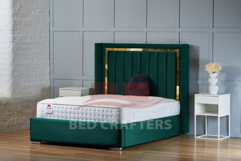 New Brunswick Wingback Bed Frame
