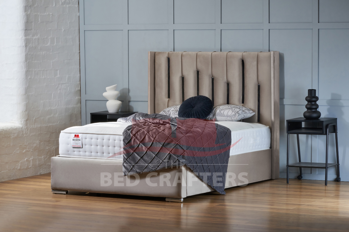 Charleston Wingback Bed Frame | Premium Luxury UK Beds – The Bed Crafters