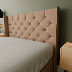 Sanaa Wingback Ottoman Bed Frame