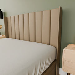 Tashken Wingback Ottoman Bed Frame