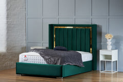 New Brunswick Wingback Bed Frame