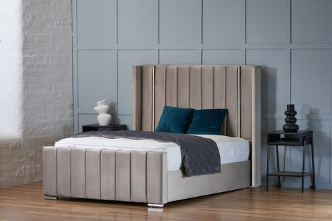 Baton Rouge Wingback Bed Frame