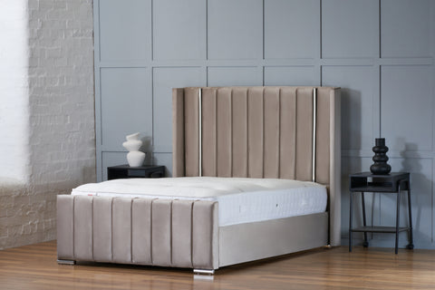 Baton Rouge Wingback Bed Frame