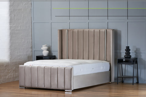 Baton Rouge Wingback Bed Frame