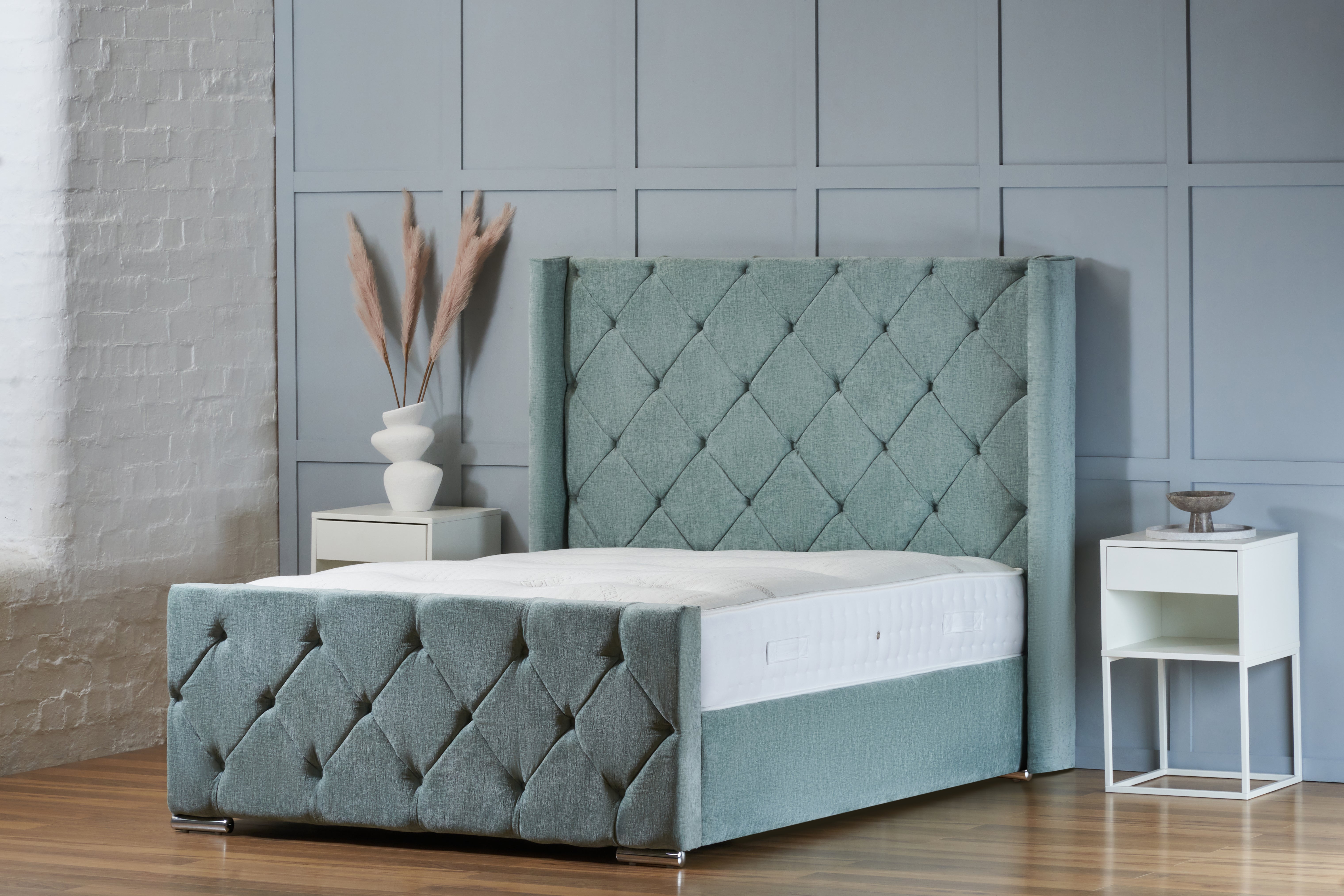 Boulder Wingback Bed Frame | Luxury UK Beds & Storage – The Bed Crafters