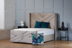 Queens Wingback Bed Frame