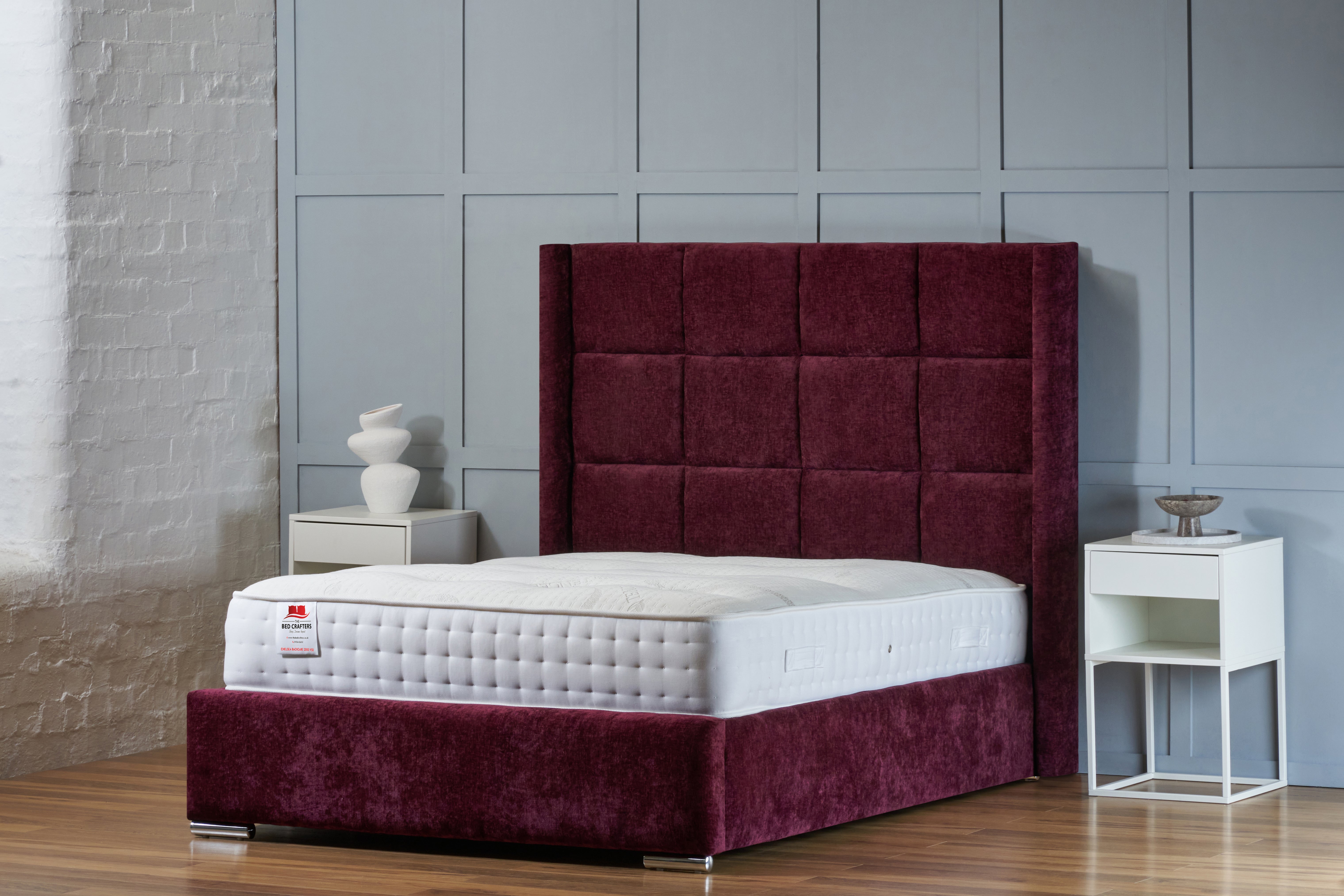 Keyin Bed Key West Wingback Bed Frame | Luxury UK Beds – The Bed Crafters