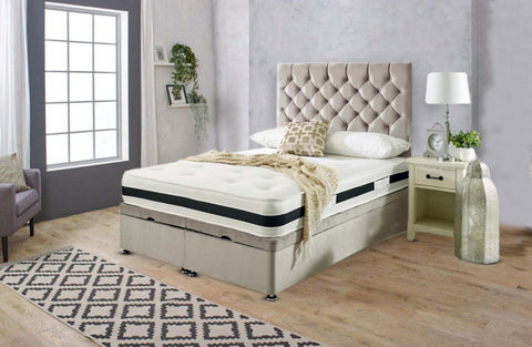 Elegant ottoman bed frame